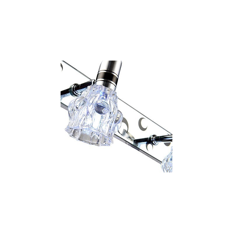 Neu eingetroffen Waschwandbeleuchtung Einfarbige weiße Lampe für Spiegelfront-Hardware Metallplatte Badezimmer-Wandleuchte