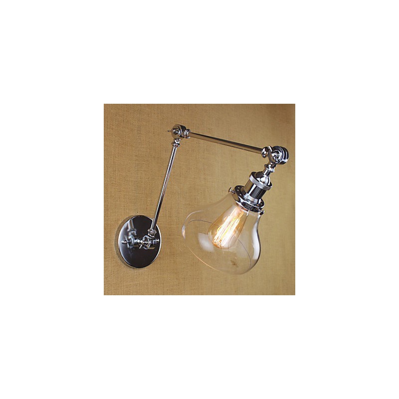 Chrom Glas Doppel Arm Einstellbare Silber Bar KTV Nacht Aisle Restaurant Hotel Zimmer wand