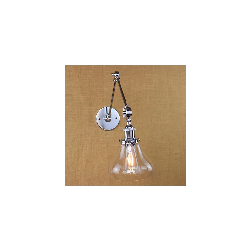 Chrom Glas Doppel Arm Einstellbare Silber Bar KTV Nacht Aisle Restaurant Hotel Zimmer wand