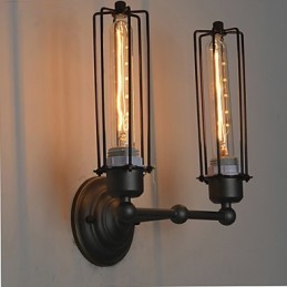 Loft American Country Retro Eisen Wandleuchte Kunst Industrie Lichter