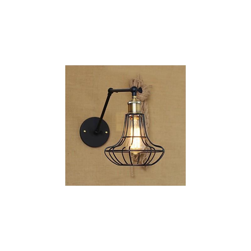 Wandleuchten Swing Lights Lesewandleuchten Mini-Stil Rustikal Lodge Metall