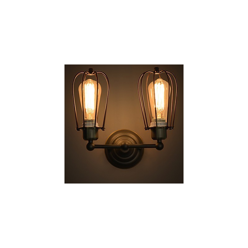 Loft American Country Eisen Kunst Antike Wandleuchte Industrie Lichter