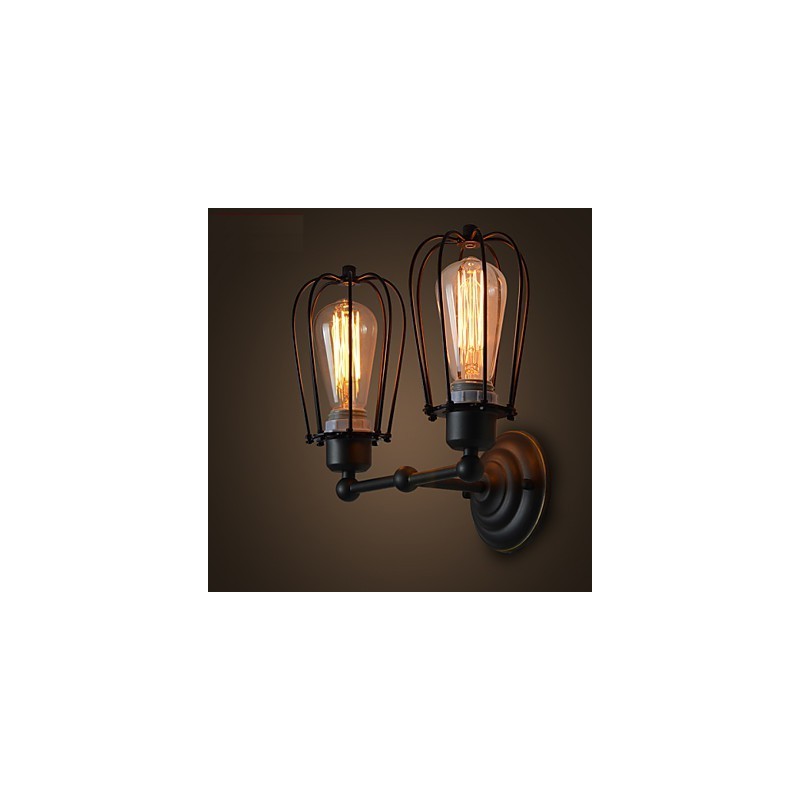 Loft American Country Eisen Kunst Antike Wandleuchte Industrie Lichter