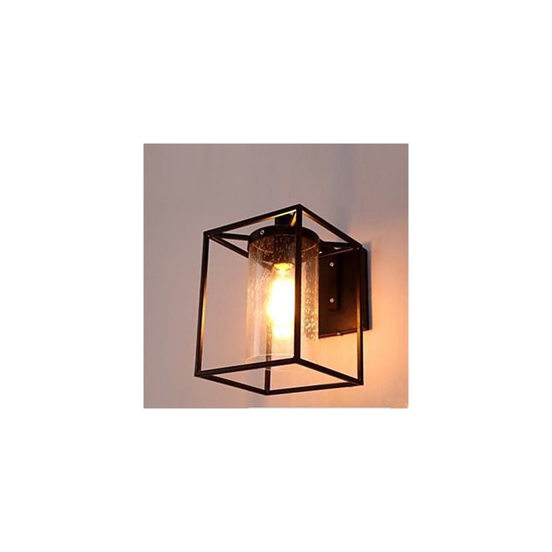 Amerikanischen Land Persönlichkeit Loft Nordic Vertraglich Stil Regentropfen Blase Glas Wand Lampe