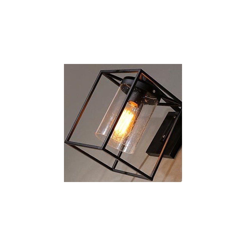 Amerikanischen Land Persönlichkeit Loft Nordic Vertraglich Stil Regentropfen Blase Glas Wand Lampe