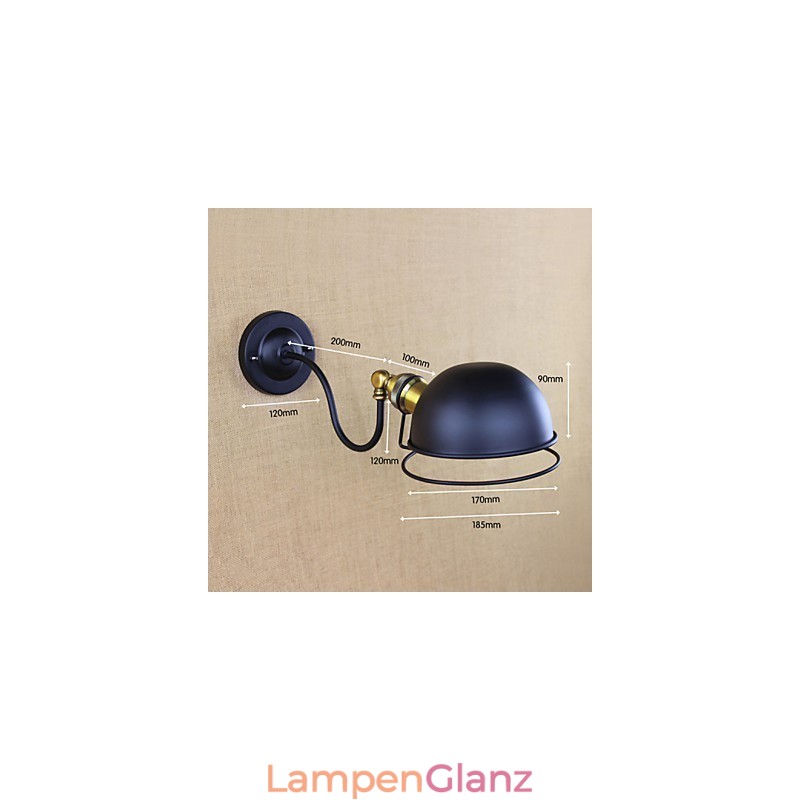 Wandleuchten Swing Lights Lesewandleuchten Mini-Stil Rustikal Lodge Metall