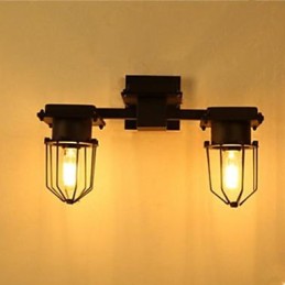 Wandleuchte Schmiedeeisen Flur Treppe Das Kopfende eines Bettes