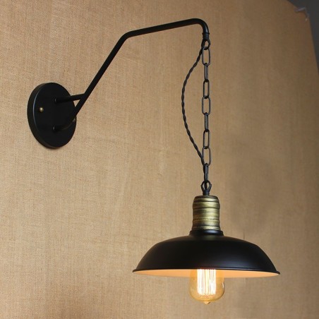 Einfache und kreative Persönlichkeit Wandleuchte Industriekette American Retro Iron Aisle Schlafzimmer Nachttisch Wandleuchte Einfache und kreative Persönlichkeit Wandleuchte Industriekette American Retro Iron Aisle Schlafzimmer Nachttisch Wandleuchte