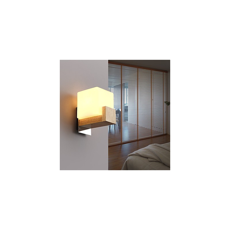 Wandleuchten Mini-Stil Modern Zeitgenössisch Holz Bambus