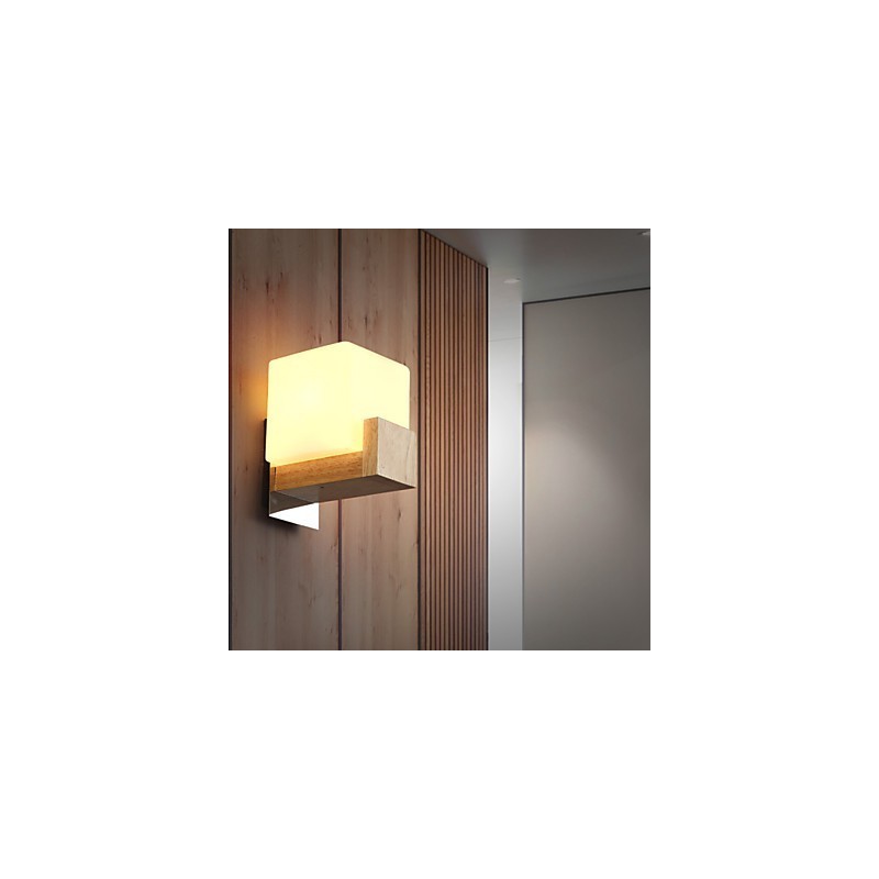 Wandleuchten Mini-Stil Modern Zeitgenössisch Holz Bambus