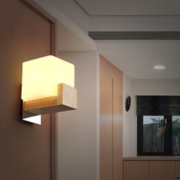 Wandleuchten Mini-Stil Modern Zeitgenössisch Holz Bambus