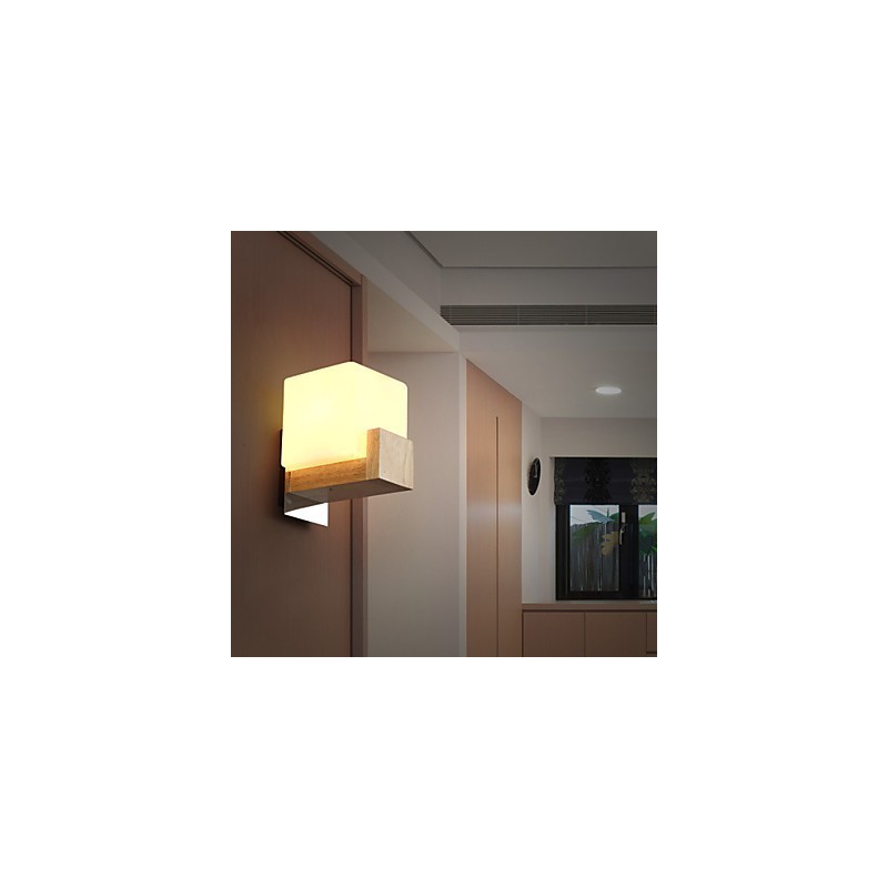 Wandleuchten Mini-Stil Modern Zeitgenössisch Holz Bambus