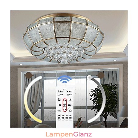 Traditionelle, klassische, rustikale Lodge-Deckenleuchte aus Messing und Metall