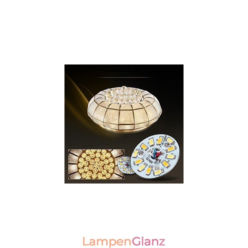 Traditionelle, klassische, rustikale Lodge-Deckenleuchte aus Messing und Metall