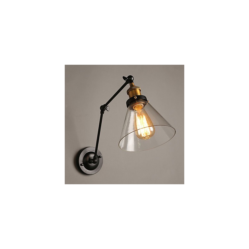 Kreative ländliche Loft Retro Titan Abschnitt Doppel Wandleuchte Licht