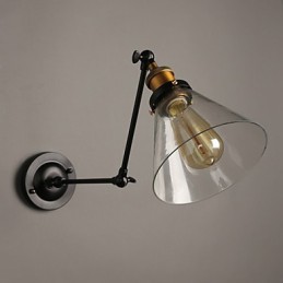 Kreative ländliche Loft Retro Titan Abschnitt Doppel Wandleuchte Licht