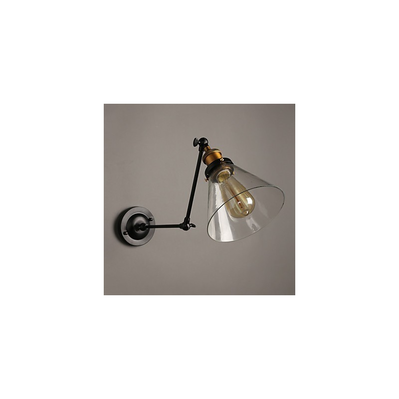Kreative ländliche Loft Retro Titan Abschnitt Doppel Wandleuchte Licht