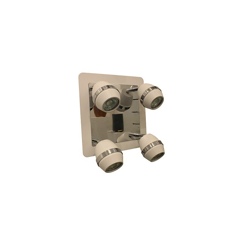Moderne sphärische Chrom-Wandleuchten Badezimmerleuchten mit 4 Lichtern