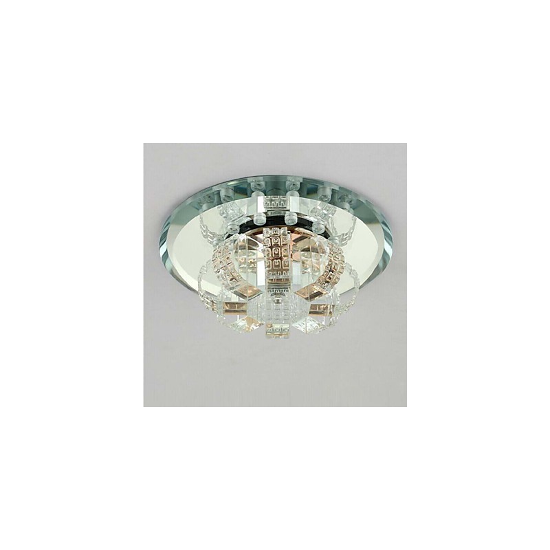 Kristall Deckenleuchte Spotlight SMD 3W Kreative Lampe Absorbieren Kuppel Licht