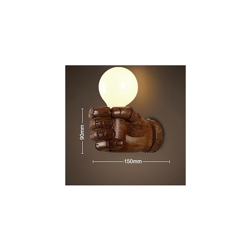 Europäische Wand Rechte Hand Kreative Retro Faust Wandleuchte Lichter
