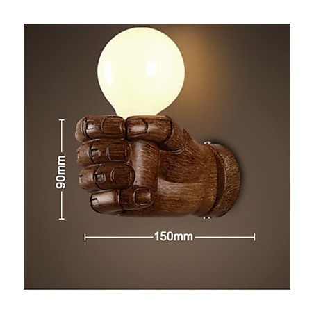Europäische Wand Rechte Hand Kreative Retro Faust Wandleuchte Lichter Europäische Wand Rechte Hand Kreative Retro Faust Wandleuchte Lichter