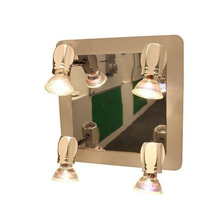 Moderne Chrom Wandleuchten Badezimmerleuchten mit 4 Lichtern Moderne Chrom Wandleuchten Badezimmerleuchten mit 4 Lichtern