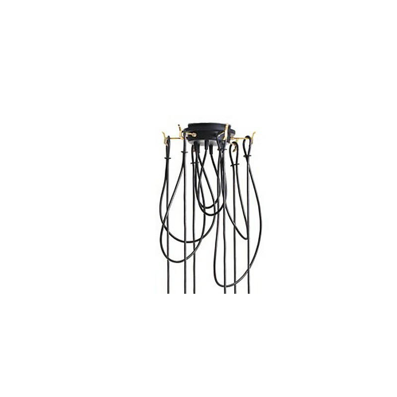Deckenleuchte Country Gold aus Metall