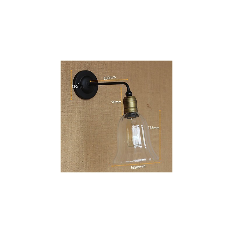 Mittelmeer Amerikanischen Landhausstil Retro Kreative Industrie Transparente Glastür Cafe Bar Wand