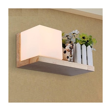 Wandleuchte One Light und Glas Wandleuchte One Light und Glas