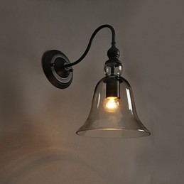 Kreative Garten Licht Kristall Wand Lampe Glocke Wiederherstellung Alte Weisen Licht