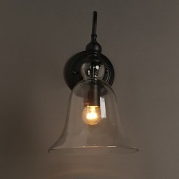 Kreative Garten Licht Kristall Wand Lampe Glocke Wiederherstellung Alte Weisen Licht