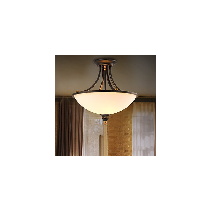 Einfache Pastorale Decke Lampen Bronze Phnom Penh Amerikanischen Land Europäischen Decke Lampen Lampe