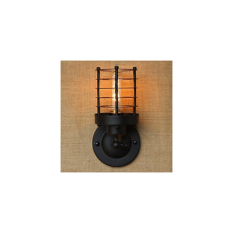 Retro Einfache Elegante Schwarz Nacht Aisle Treppen Balkon Dekorative Wand Leuchte