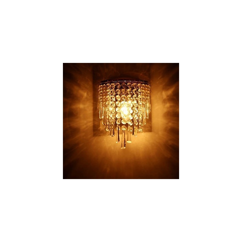 Moderne Mode Kristall Wand Lampen Bett beleuchtung Kristall Wand Lampe