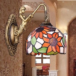 Weihnachten Europäischen Vertraglich Ländlichen Kreative Schmiedeeisen Wand Lampe Lichter