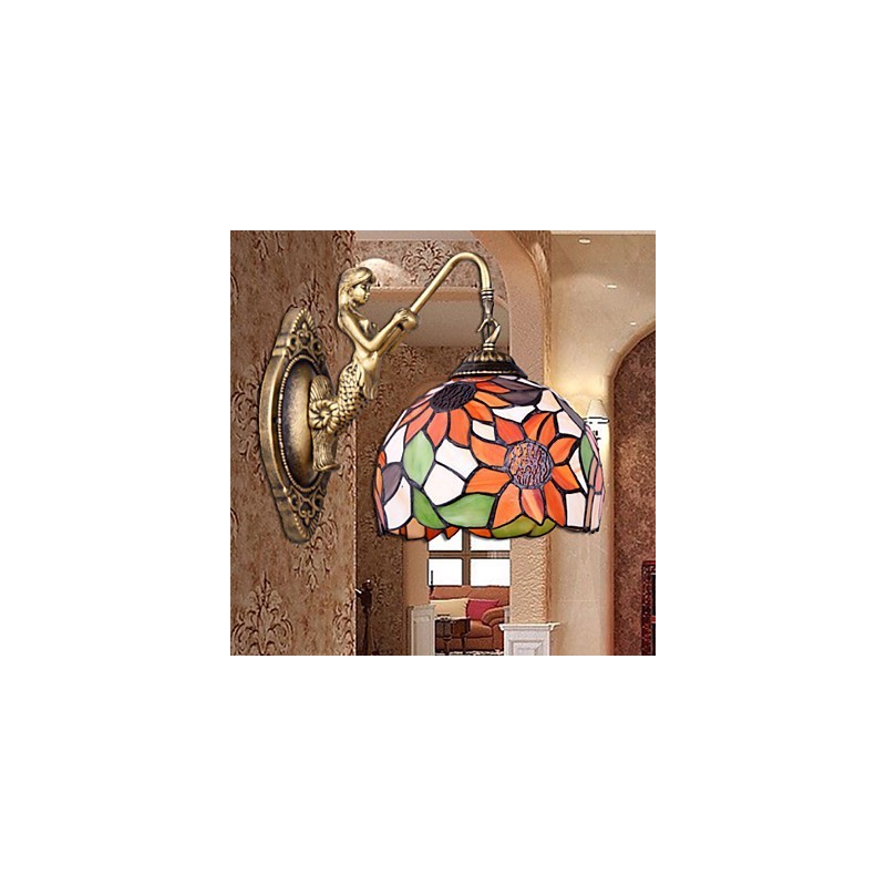 Weihnachten Europäischen Vertraglich Ländlichen Kreative Schmiedeeisen Wand Lampe Lichter