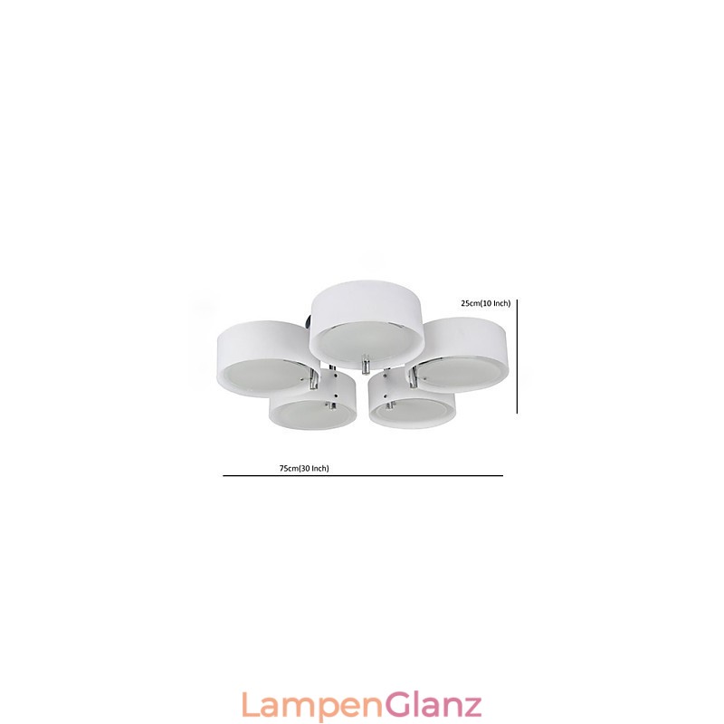 Deckenleuchte Modern Zeitgenössisch 5 Lichter Metall