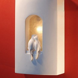 Mode Warme Kinder Zimmer Hängen Licht Kreative Kitty Gips Wand Lampe Lichter