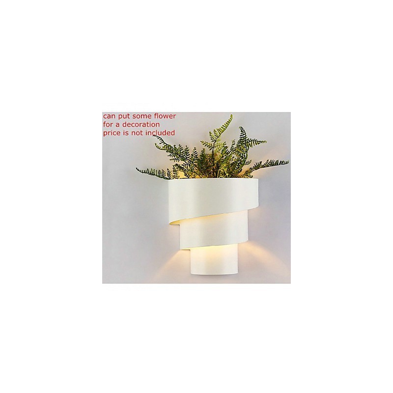 Hochwertige moderne Modedesign Spiralwandleuchte Kreative Wandleuchte