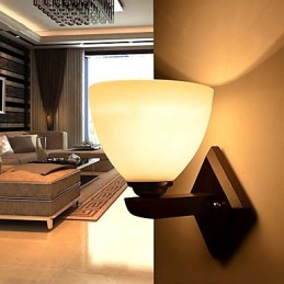 Wandleuchte Glas Warme Moderne Wandleuchte des Kopfteils eines Bettes Lichter