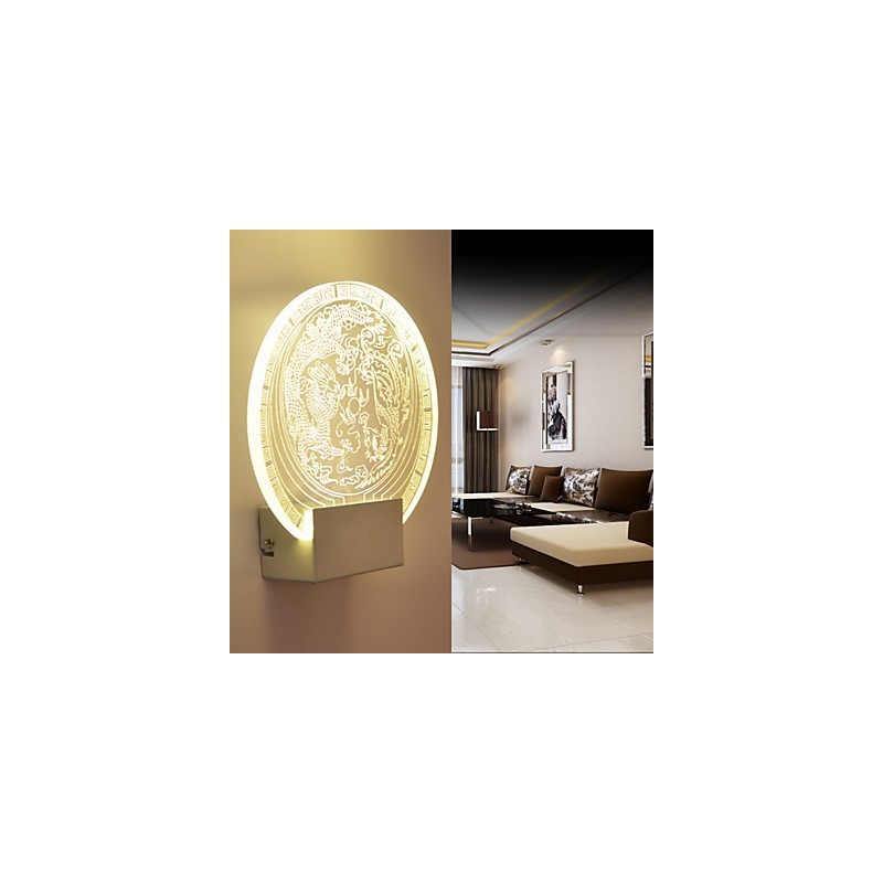 Wandleuchten PVC Lampe Licht Moderne Zeitgenössische Metall