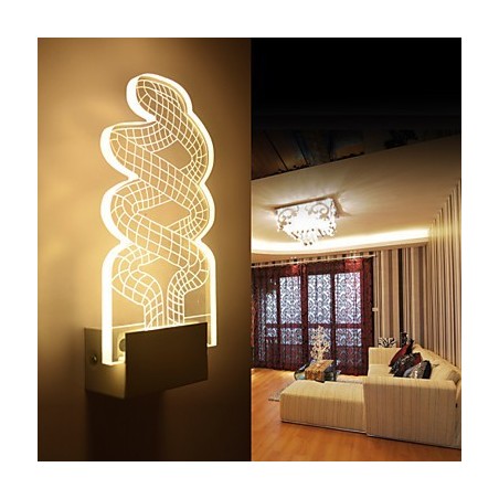 Acryl Wandleuchte PVC Lampe Licht Chip Moderne Zeitgenössische Metall Acryl Wandleuchte PVC Lampe Licht Chip Moderne Zeitgenössische Metall