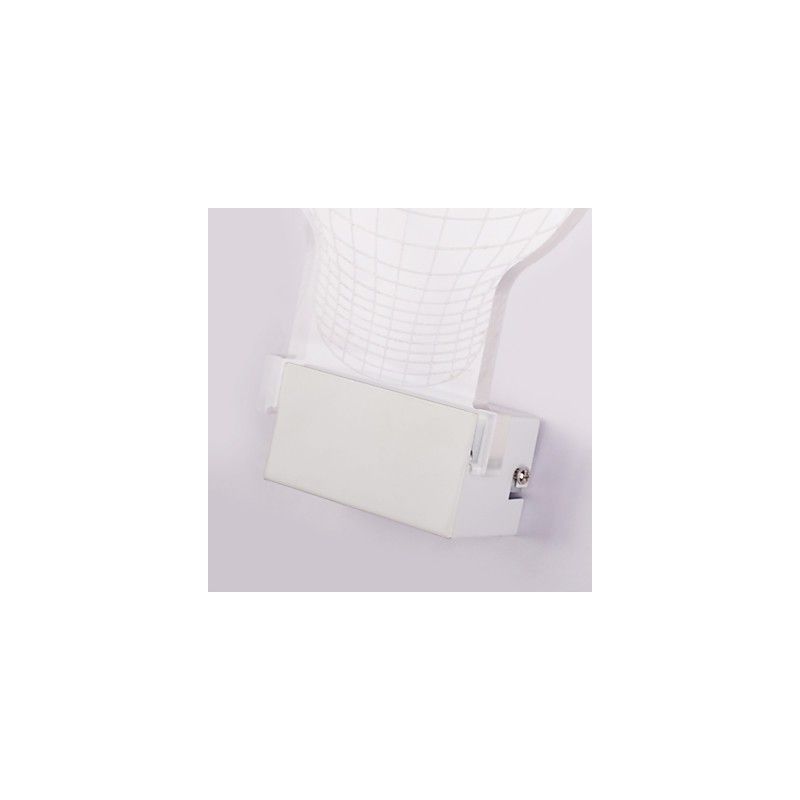 Acryl Wandleuchte PVC Lampe Licht Chip Moderne Zeitgenössische Metall
