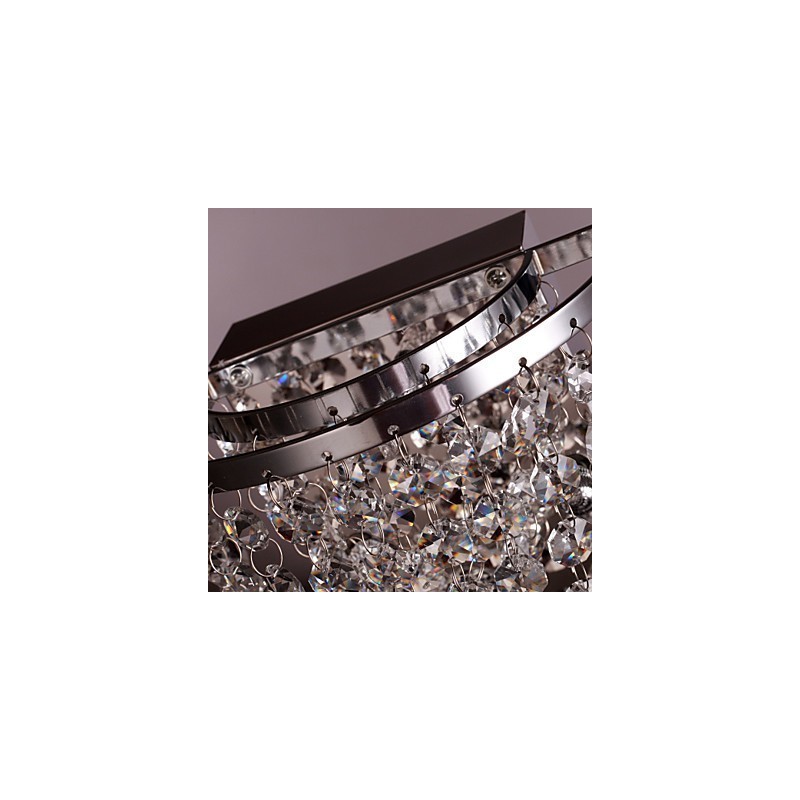Kristall-Wandfluter Modern Metal