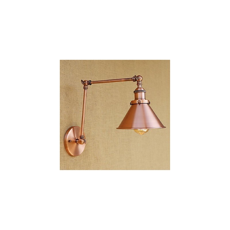 Lange arm Halb rost Retro Kreative Nostalgische Versenkbare Klapp Wandleuchten Wand Licht