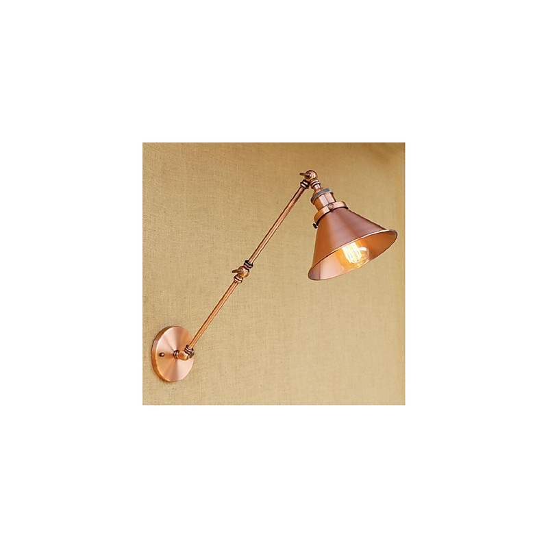 Lange arm Halb rost Retro Kreative Nostalgische Versenkbare Klapp Wandleuchten Wand Licht