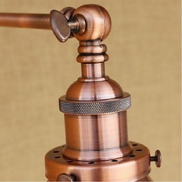 Lange arm Halb rost Retro Kreative Nostalgische Versenkbare Klapp Wandleuchten Wand Licht