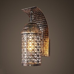 Rustikale Lodge-Malerei-Funktion für Mini-Stil Uplight Wandleuchten Wandleuchte