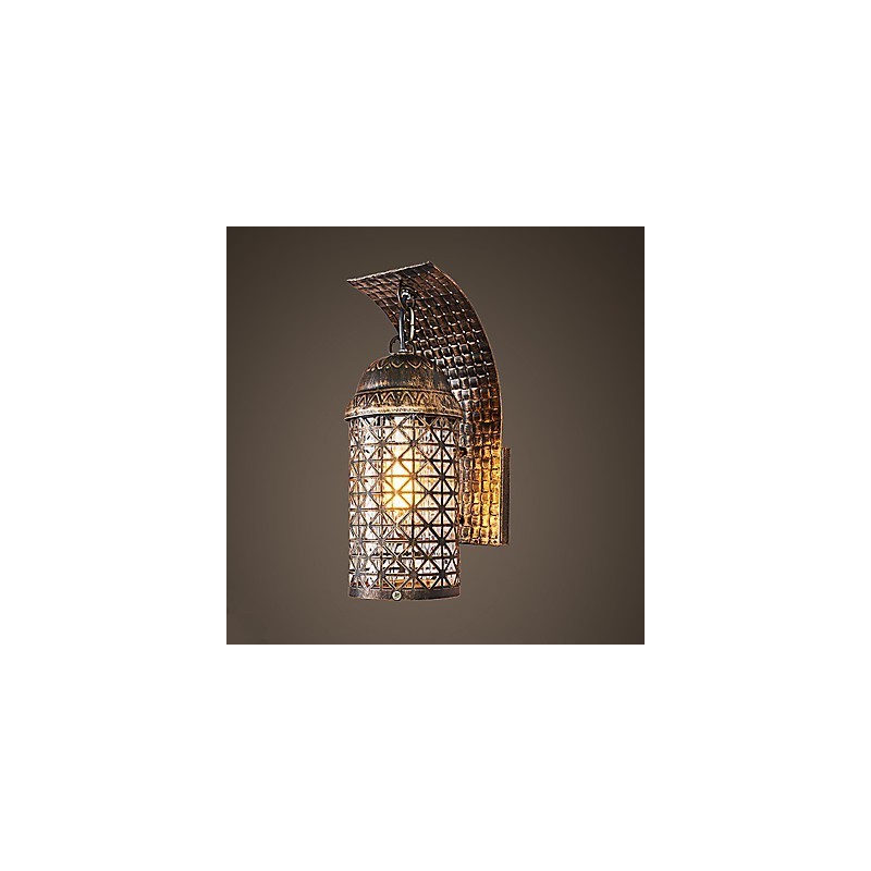 Rustikale Lodge-Malerei-Funktion für Mini-Stil Uplight Wandleuchten Wandleuchte