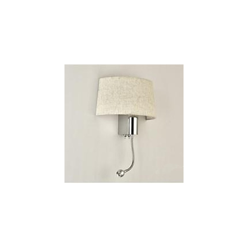 Die Hotelzimmer Schlafzimmer Gang Stoff Lampe Nachttischlampe mit amerikanischem Nachttischlampenschalter